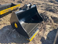 NEW TROJAN 42IN. CLEANING BUCKET EXCAVATOR BUCKET 45mm pins fits to: Cat 305, 305.5, Komatsu