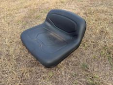 NEW BLACK RIDER SEAT NEW SUPPORT EQUIPMENT