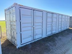 NEW CTN 40FT. MULTI-USE CONTAINER 4-side door.