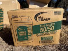 NEW ANTI FREEZE (6 GALLONS PER LOT) NEW SUPPORT EQUIPMENT
