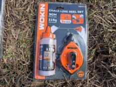 NEW WOKIN 100' REEL W/ 4OZ CHALK NEW SUPPORT EQUIPMENT