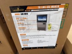 NEW LANDHONOR LHR-IM18 70LB ICE MAKER NEW SUPPORT EQUIPMENT