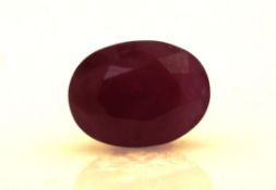 Loose Oval Ruby 1.74 Carats