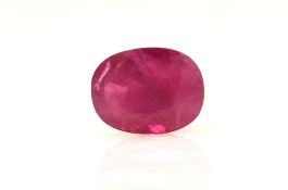 Loose Oval Ruby 2.30 Carats