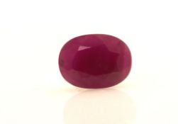 Loose Oval Ruby 1.49 Carats