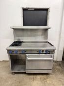 Imperial 48" Gas Range 36" Griddle , 2 Burners, Oven Below & Storage