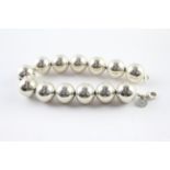 Tiffany & Co Sterling Silver Beaded Bracelet (31g)
