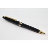 Vintage Montblanc Meisterstuck Black & Gold Plated Ballpoint Pen / Biro WRITING - WRITING In vintage