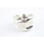 Tiffany & Co Sterling Silver Cuff Bangle by Elsa Peretti w/ Pouch (67g)