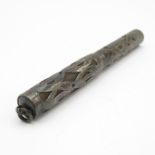 Vintage Waterman Ideal Ladies .925 Silver Filigree Fountain Pen 14ct Nib 13g - Dip Tested &