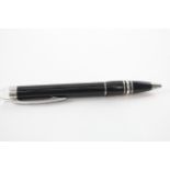 Montblanc Starwalker Black Ballpoint Pen Biro Writing - MBHG4BWL3 - Writing Signs of use & ink build