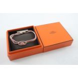 Hermes Sterling Silver Bracelet w/ Box (16g)