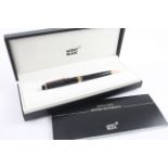 Montblanc Meisterstuck Black Ballpoint Pen Biro Writing Boxed - MBPD5C9P6 - Writing Signs of use &