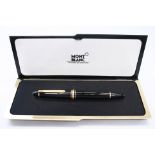 Montblanc Meisterstuck Black Rollerball Pen Boxed - KL1002894 - Untested Signs of use & ink build up