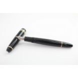 Montblanc Meisterstuck Black Fountain Pen 14ct Nib Writing MZ2159709 - Dip Tested & WRITING Signs of