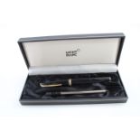 Montblanc Generation Black & Gold Plated Rollerball Pen Original Box - Untested Signs of use & ink
