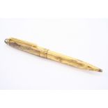 Montblanc Meisterstuck .9235 Sterling Silver Gold Plated Ballpoint Pen Biro 32g - Writing Serial -