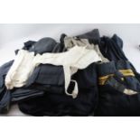 RAF Large Uniform Set Inc Overcoat, Belts, Etc All To Squadron Leader I. Potter - RAF Large