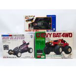 TAIYO NIKKO TAMIYA RADIO REMOTE CONTROLLED RC CAR MONSTER TRUCK LOT VINTAGE 1980'S JAPAN