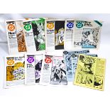 DETECTIVE COMICS DC RELEASES NEWSLETTER LOT 1980'S SUPERMAN BATMAN COMIC BOOK FANZINE SUPERHERO