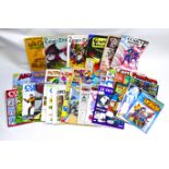 COMIC BOOK MAGAZINE LOT WILL EISNER NEMO FANFARE COMIC TIMES READER ETC VINTAGE FANZINE MARVEL DC