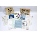 BRITISH & AMERICAN COMICS CONVENTION SOUVENIR BOOKLET FANZINE LOT COMIC BOOK FANTASY COMICON MARVEL