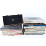 Collection 50 Lp Records Gpo Storage Box