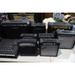 Collection Guitar Bass Amplifiers Carlsbro Powered Mixer