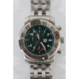 Tag Heuer Stainless Steel Chronograph Wristwatch Ref 999 706k