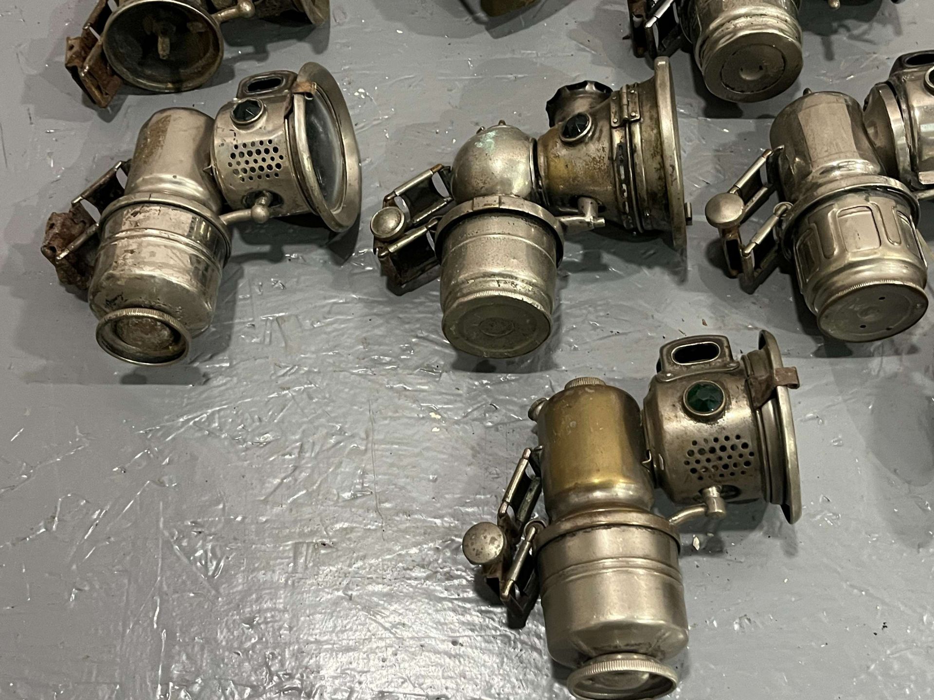Large Quantity of Carbide Bicycle Lamps - Image 3 of 9