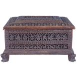 Schmucktruhe, Indien 19. Jahrhundert,