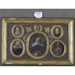 Maler des 17. Jhs. Sechs ovale Porträts von Persönlichkeiten des Dreißigjährigen Krieges, u.a. wohl