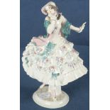 „Estrella“ aus dem russischen Ballett. Meissen 1914-23. Porzellan, bunt bemalt, am Boden unterglasu
