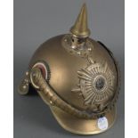 Preußische Pickelhaube.