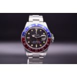 Rolex GMT Master REF 1675 Rare Long E "Pepsi" 1968 Including Box
