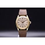 Rolex Oyster Perpetual 14k Yellow Gold Semi Bubbleback Ref 6085