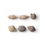COLLECTION OF BYZANTINE TERRACOTTA GRENADES