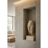 ROMAN MARBLE LIFE SIZE LOWER TORSO OF APHRODITE OF CYRENE TYPE
