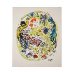 LITHOGRAPH AFTER MARC CHAGALL THE LOVERS OF SAPPHO