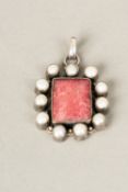Rhodonite Amulet