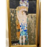 Gustav Klimt, (After) The Three Ages of Woman, Original Oil Painting,
