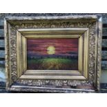 Vincent Van Gogh, Original Oil Painting,Signed, Stamp,Wax Seal,