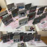 BANKSY. THE WALLED OFF HOTEL- WALL SECTION- SET OF 10