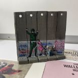 BANKSY. THE WALLED OFF HOTEL ART GALLERY ARTIST LIMITED EDITION PRINT