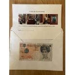 Banksy Di-Faced Tenner Authentic COA + Receipt + Provenance, Original,