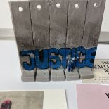 BANKSY. THE WALLED OFF HOTEL- WALL SECTION ART