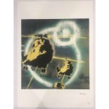 Banksy, “In the manner of”, Limited Edition, Signed Print, Stamp, Seal,