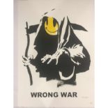 Banksy, "In the manner of , Limited Edition, Signed Print, Seal, Stamp,