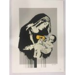 Banksy, In the manner of”, Limited Edition, Signed Print, Seal, Stamp,