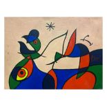 Joan Miro, Original Print, Limited Edition, Gallery Seal, Stamped,